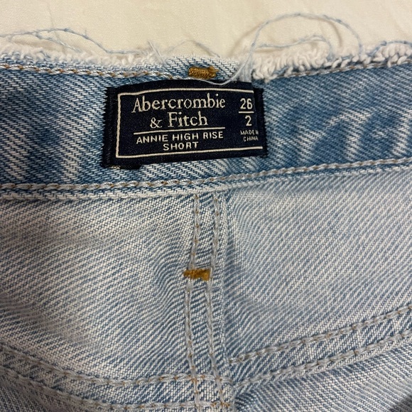 abercrombie & fitch annie high rise shorts - Picture 2 of 6